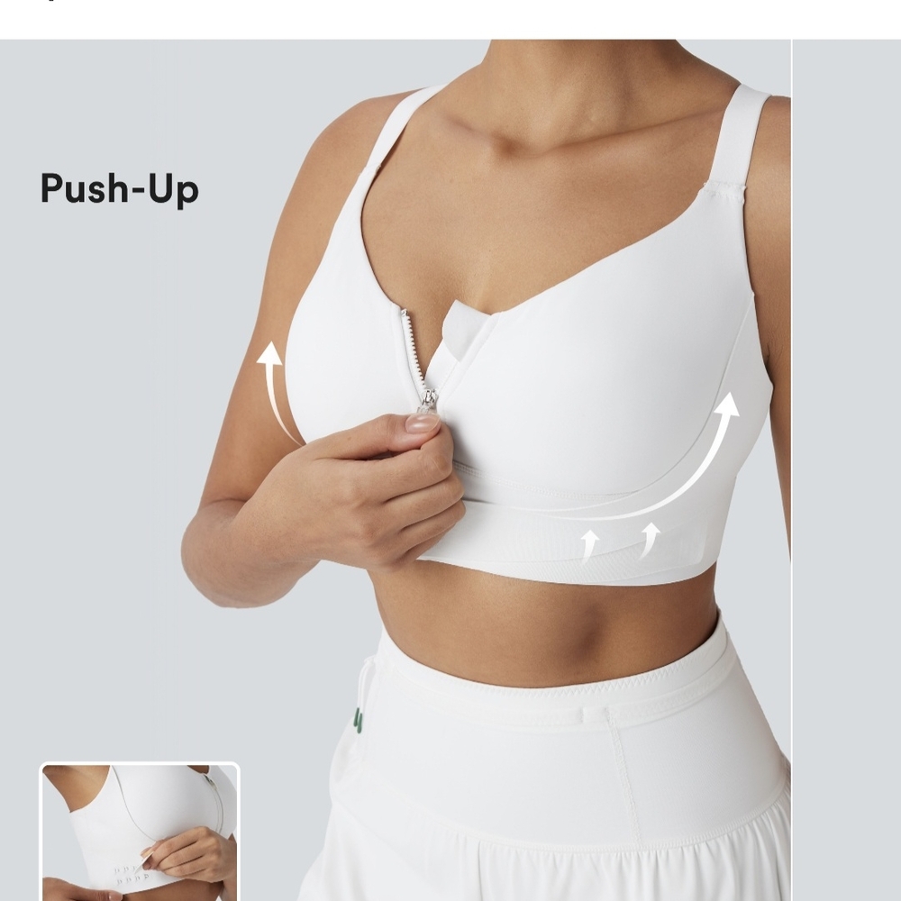 HALARA White Speedwave Athletic Top